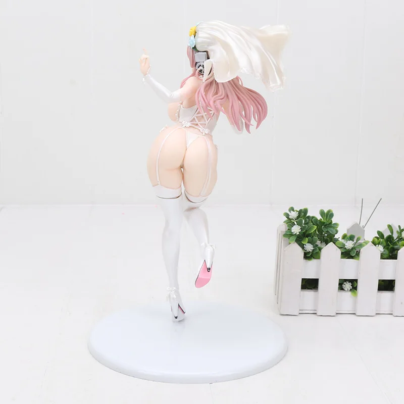 24 см Супер Sonico 10th свадебное платье Ver ПВХ фигурка коллекционная игрушка японского аниме купальный костюм Sonico статуэтка в бикини модель