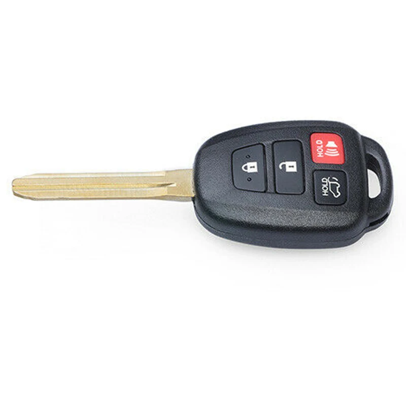 KEYECU пульт дистанционного управления автомобильный ключ для Toyota RAV4 Highlander, Fob 4 кнопки-314,2 МГц-G/H/без чипа-GQ4-52T