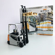 Simulação liga 1:25 escala ainda RX20-20 empilhadeira modelo de caminhão carro metal empilhador veículo de engenharia para coleção estática cena
