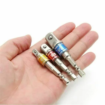 

Tools Socket Adapter Supplies 8pcs 1/4\\\" hex driver Extension Drill Bit