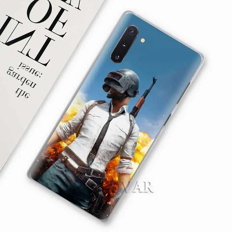 PUBG телефонные чехлы для samsung Galaxy Note 10 S10 плюс 5G S10e A30 A40 A50 A60 A70 M40 жесткий чехол