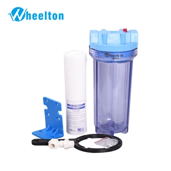 

Wheelton Water Pre Filter 10 Inch Universal PP Cotton Household Standard First Step of Water Filtration System 1/2 Connector