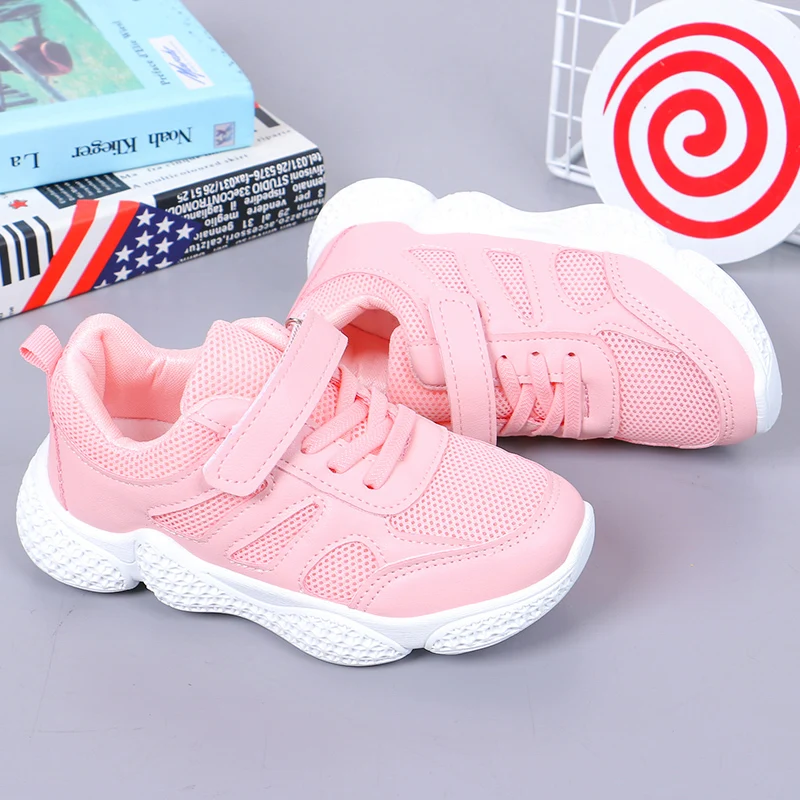 Shoes boys Kids Mesh Sneakers girls Breathable Children Sport Shoes girls Outdoor Running Shoes Casual Footwear SSJ040