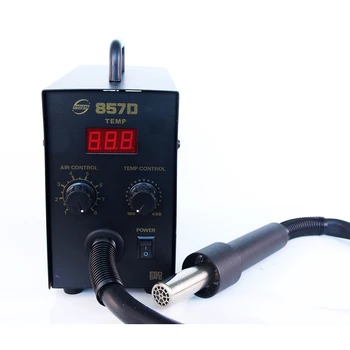 

Yaogong 857D Hot Air Gun Desoldering Station Adjustable Mobile Phone Electronic Repair Tool Drying Gun Fan Soldering Station