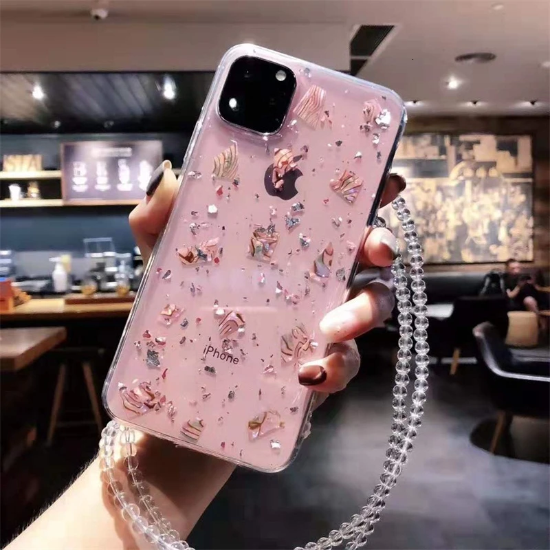 Роскошный модный блестящий чехол со звездами для iPhone 11 Pro Max для iPhone 7 8 Plus X Xs MAX, многослойный Чехол, чехлы - Цвет: B