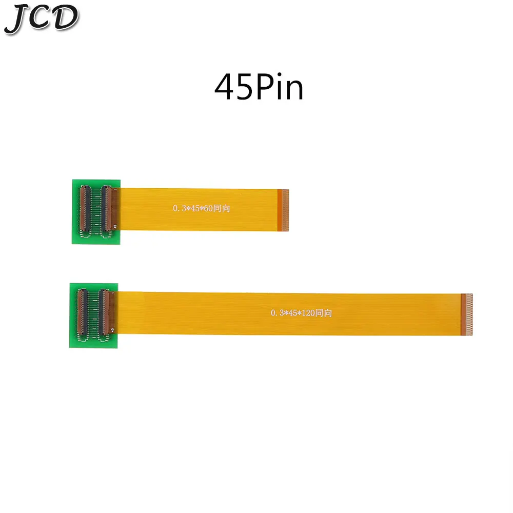 JCD 45Pin до 0 3 мм Шаг удлинитель адаптер Длина 60 120 6 см 12 с FFC FPC Гибкий плоский кабель |