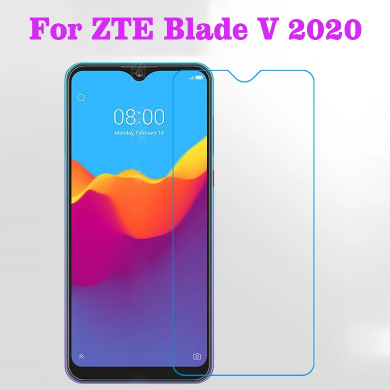 2.5D Закаленное стекло для ZTE Blade V 2020 защита экрана закаленная Защитная пленка |
