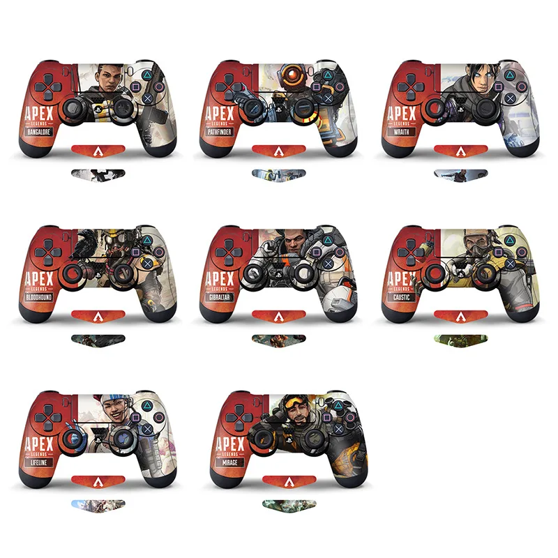 Ps4ためのゲームパッドのためのapex伝説コントローラースキンソニーplaystation4のps4スリムプロステッカー Stickers Aliexpress