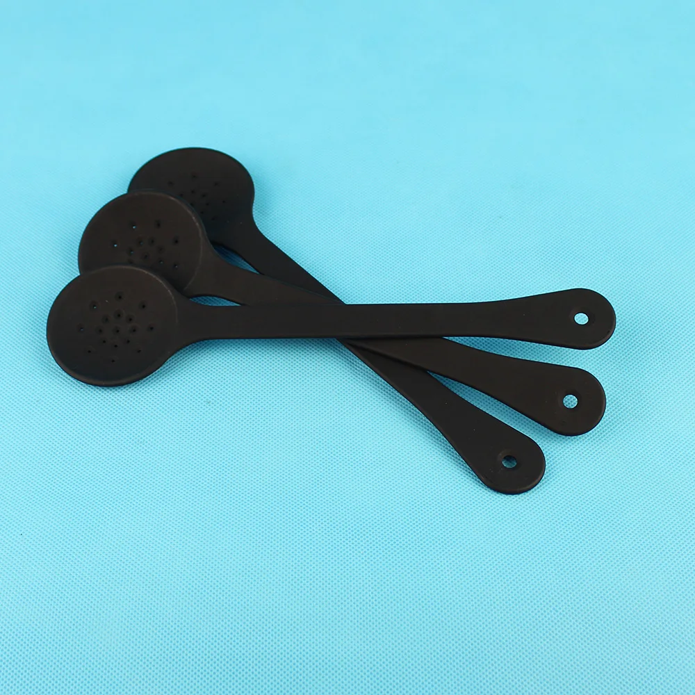 1pc Multiple Pin Hole Occluder Long Handle Eye Occluder 17 Pin Holes Black Color