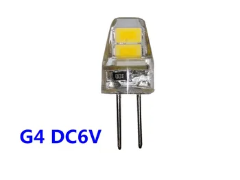 

3PCS G4 LED DC6V Silicone bulb instrument bulb G4 6V LED Microscope light bulb Mini bulb 5730-6smd
