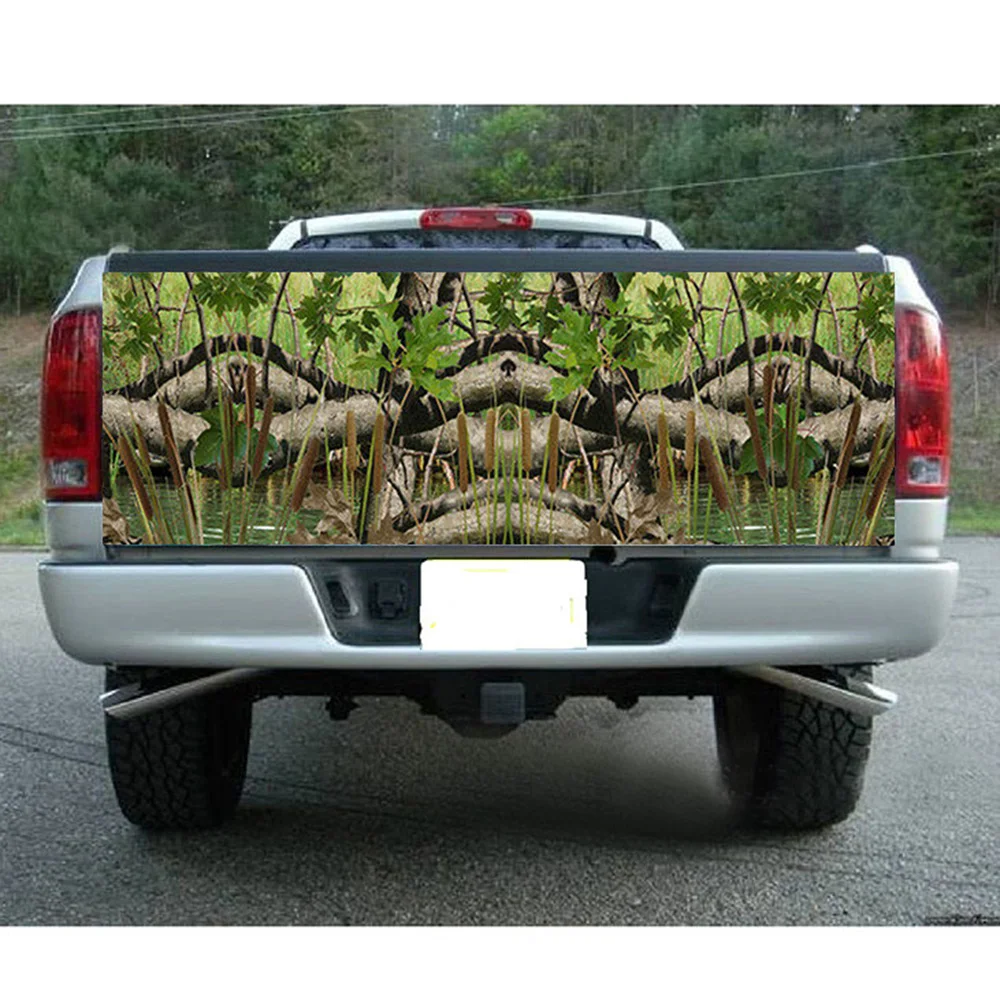 CAMO WETLAND Автомобильная наклейка Водонепроницаемая декоративная наклейка задняя дверь