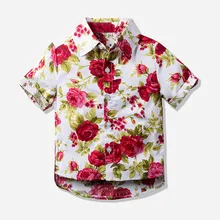 Camisa de manga corta para niños, Camisetas estampadas, blusa de verano, 2020
