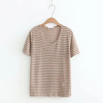 

2020 new fashions short sleeves printed women's wear T-Shirts routinely bottoming Jersey jacket