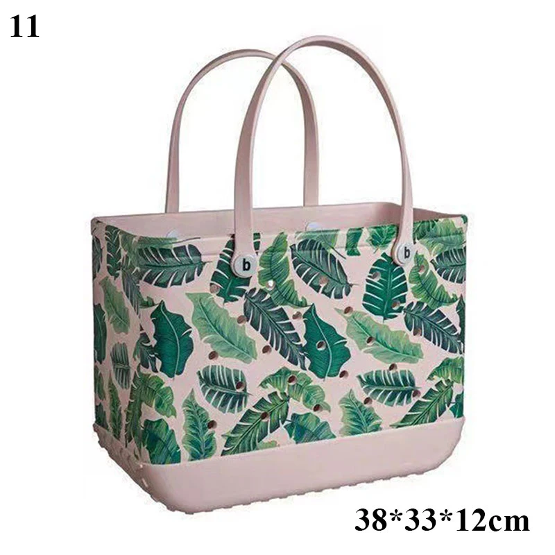 Dropshipping Beach Bags Camo Printed EVA Basket X Large 19*13*10 inch Large Capacity Summer EVA Beach Bag Totes For Women wristlet clutch