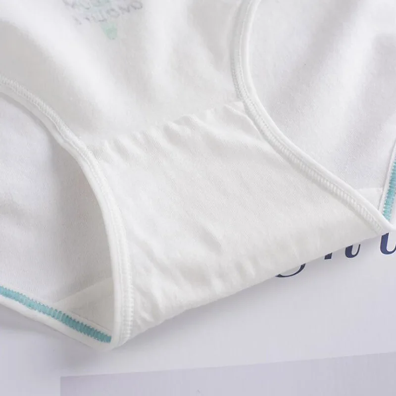 4 шт. трусики для подростков милые трусы девочек удобные хлопковые детское нижнее