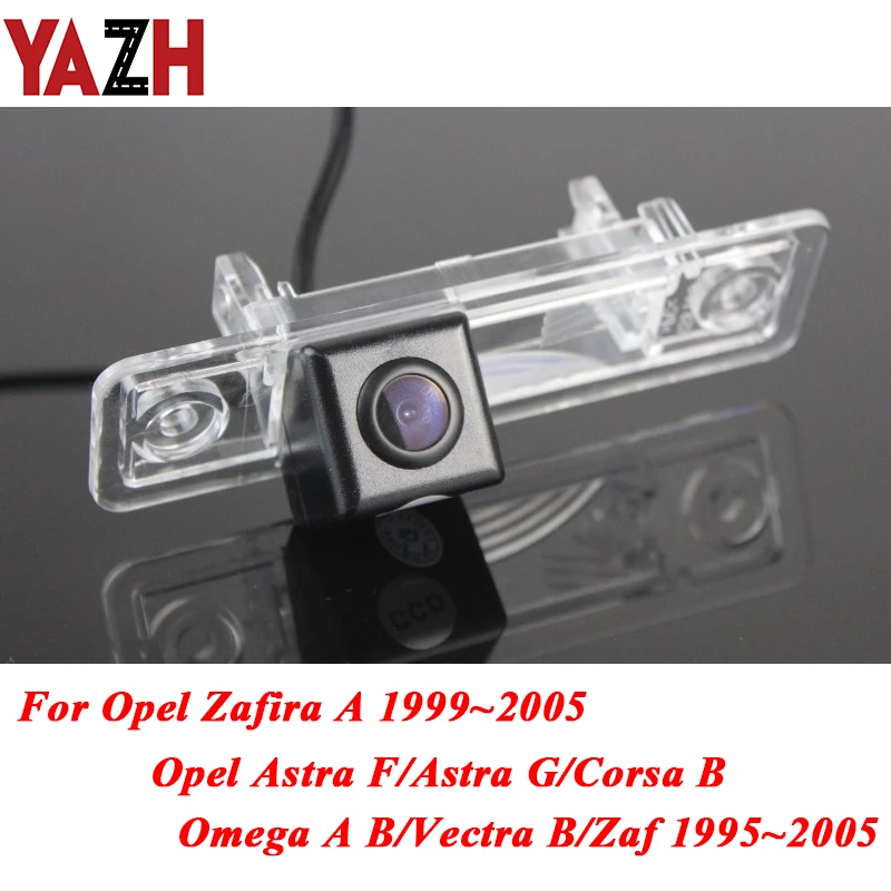 YAZH HD CCD Автомобильная камера заднего вида для Opel Astra F/Astra G/Corsa B/Omega A B/Vectra B/Zaf камера ночного видения Автомобильная резервная камера
