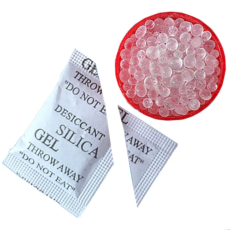 Non-toxic Silica Gel Desiccant 100 Packs Damp Moisture Absorber Dehumidifier for Room Kitchen Clothes Food Storage Home Supplies