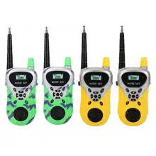 2 шт./лот, мини-игрушечные рации для детей, электронный радиоприемник, Детская наружная игрушка, подарок для родителей и детей