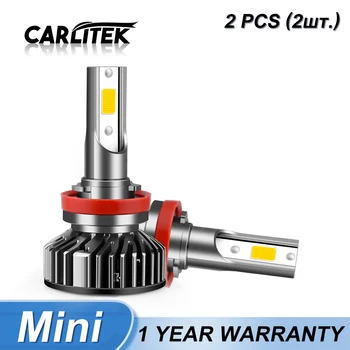 

2pcs Mini H7 H4 H11 H8 H9 9005 9006 Led Car HeadLamp 12V Bulb 6000K 4300K 8000K 10000K HB4 HB3 Fog Light 10000LM 90W CARLitek