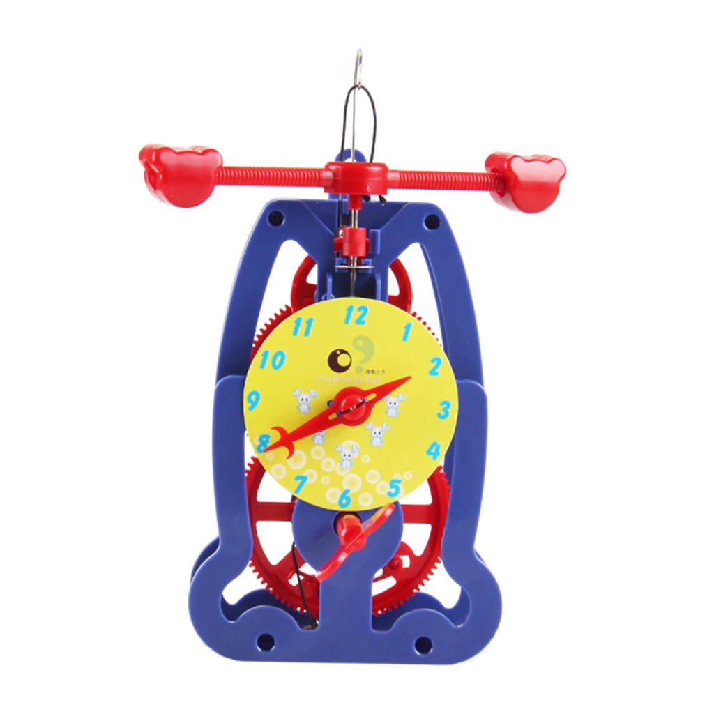 DIY Pendulum Clock Science Experiment Kits - Physics Time & Gear Puzzle Assembly Toys Kid Student Educational