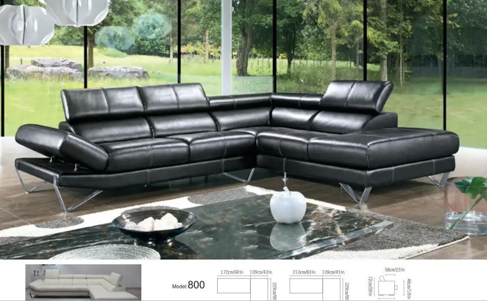 Гостиная диван мебель с L форма кожаный дизайн|modern sofa set|modern set designdesigner |