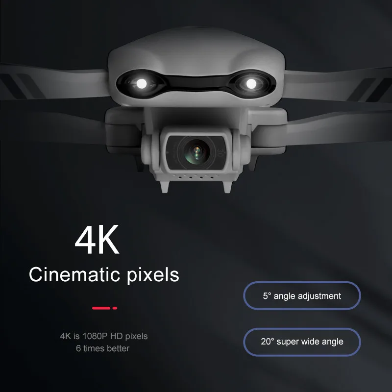 신제품 드론, 4K 2021 P HD 카메라 GPS 5G 와이파이 FPV 듀얼 카메라 높이 유지 접이식 쿼드콥터 RC 드론 장난감, 1080