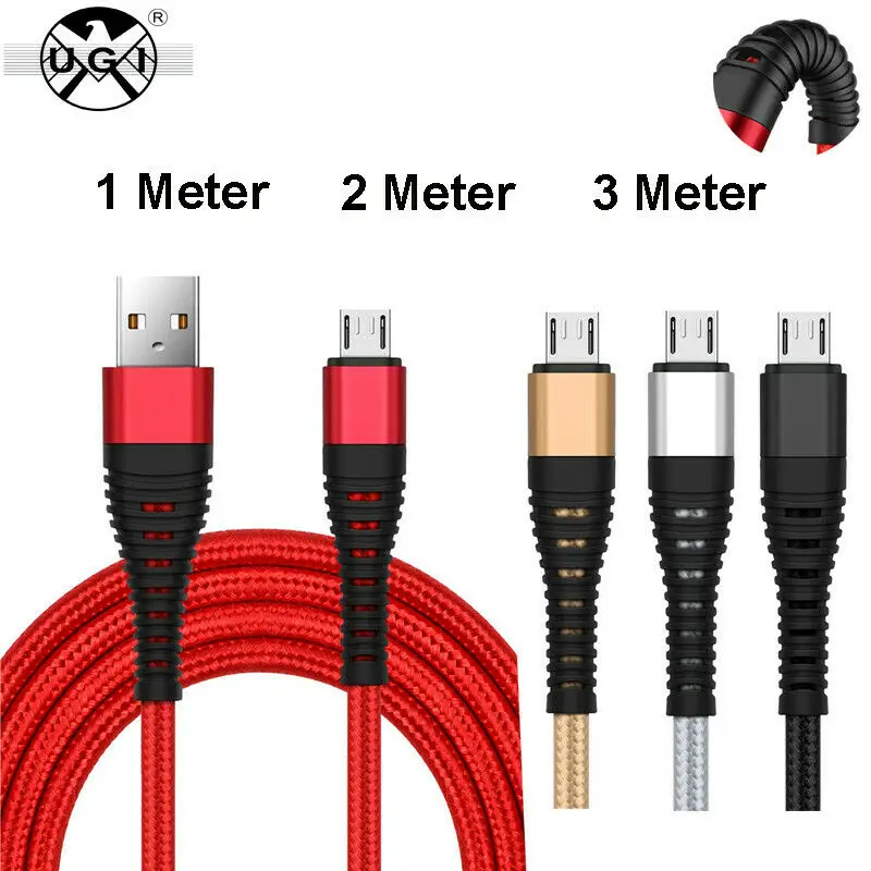 1-3m High Speed Data Sync Micro USB Charging Charger Cable For Android Phone | Мобильные телефоны и аксессуары