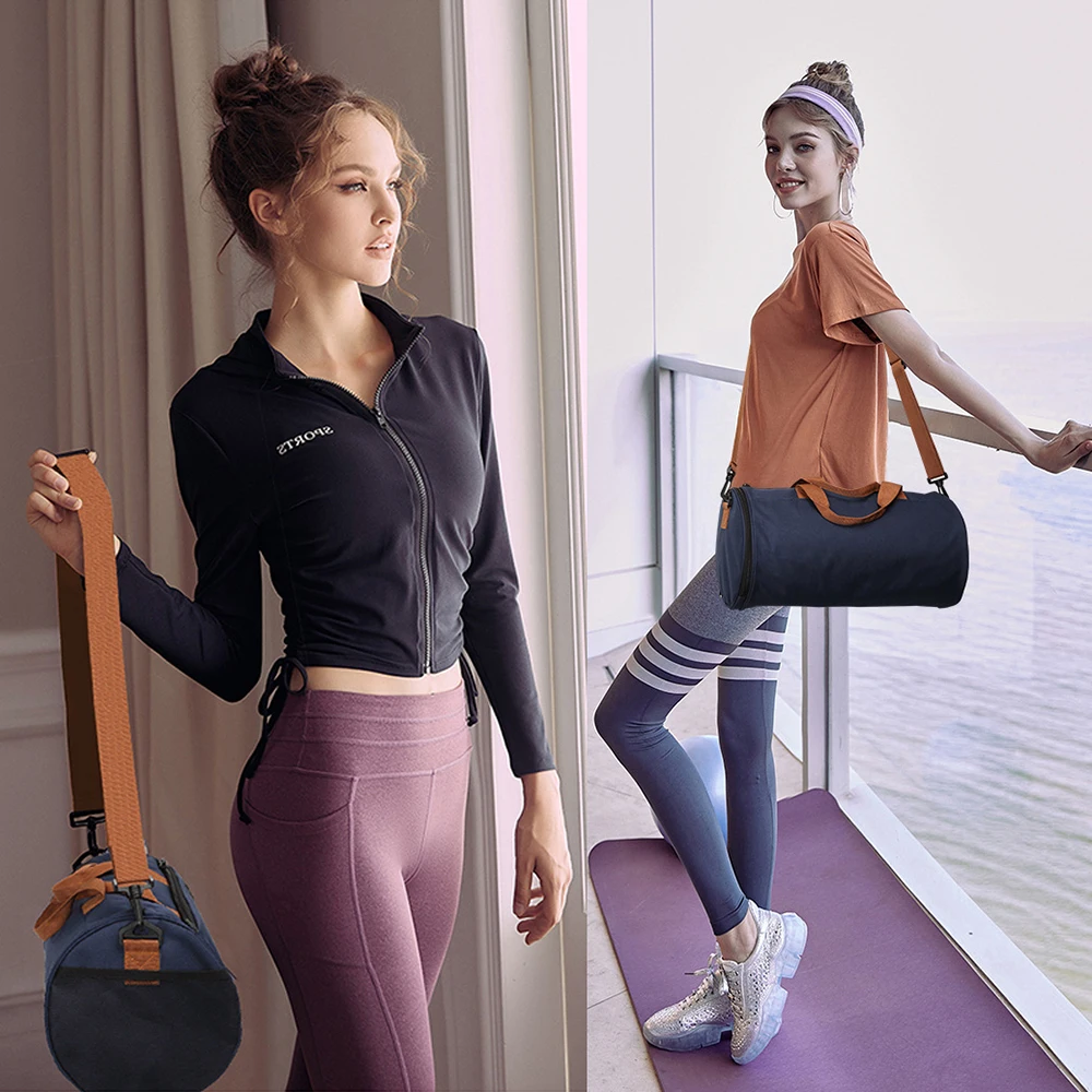 Outdoor Sports Gym Bag Multifunction Training Fitness Shoulder Bag With Shoes Pocket Travel Yoga Handbag Dry wet Swimming Bag