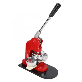 

75mm Badge Making Machine Ergonomic Button Maker Commercial Pressing Machine
