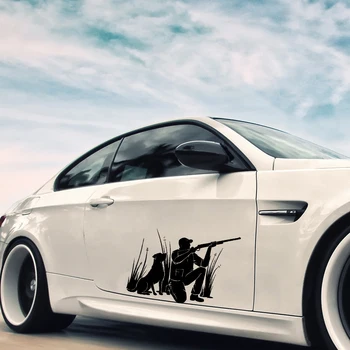 

Hot Hunting Car Decal Die Cut Decal Bumper Sticker For Windows, Cars, Trucks, Laptops