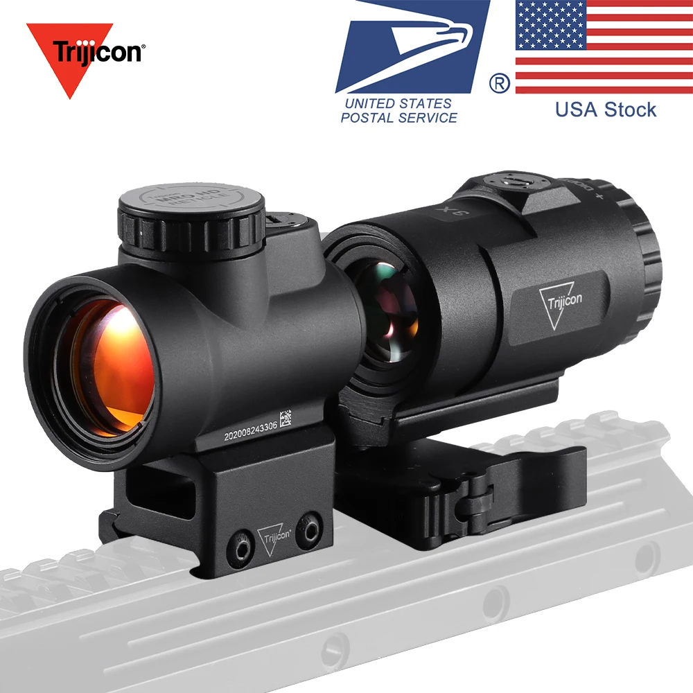 Trijicon MRO Тактический HD Стиль 1x25 Red Dot Sithg Дисплей зеркало и быстросъемные
