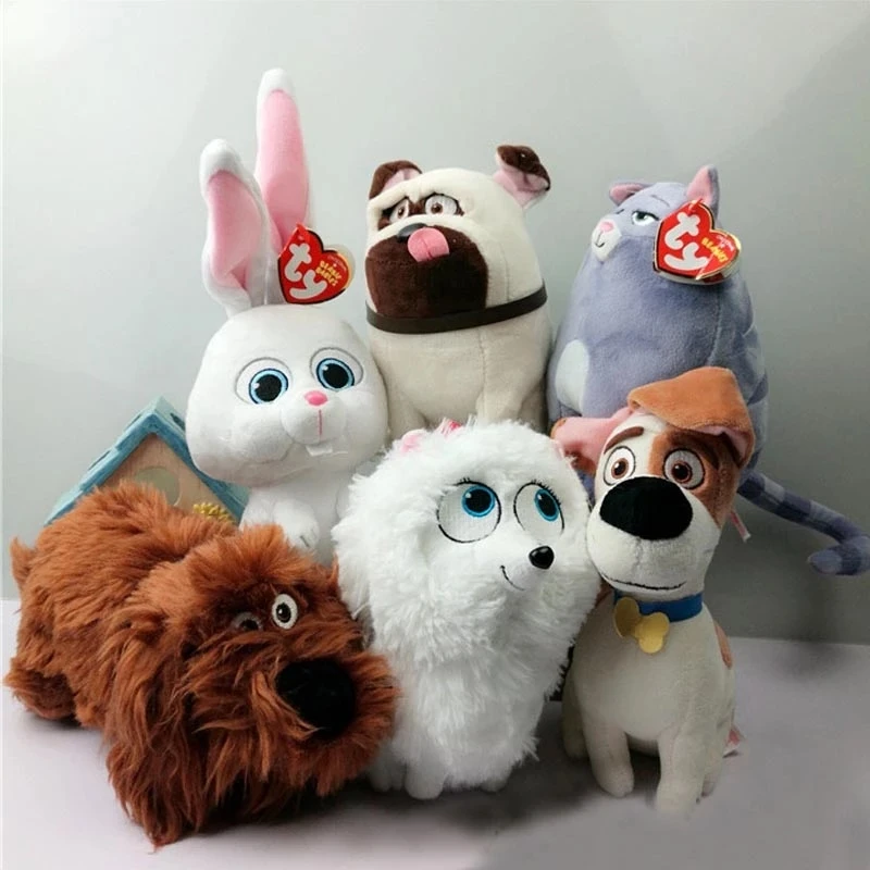 애완 동물의 비밀 생활 토끼 눈덩이, 맥스 개, 토끼의 닥스훈트, 사랑스러운 부드러운 장난감, 동물 인형, 수집 선물 