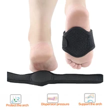 Для женщин и мужчин обувь Вставки Fasciitis Plantar плоскостопие стопы колодки супинатор мягкий Регулируемый Эластичный Нескользящая коррекция