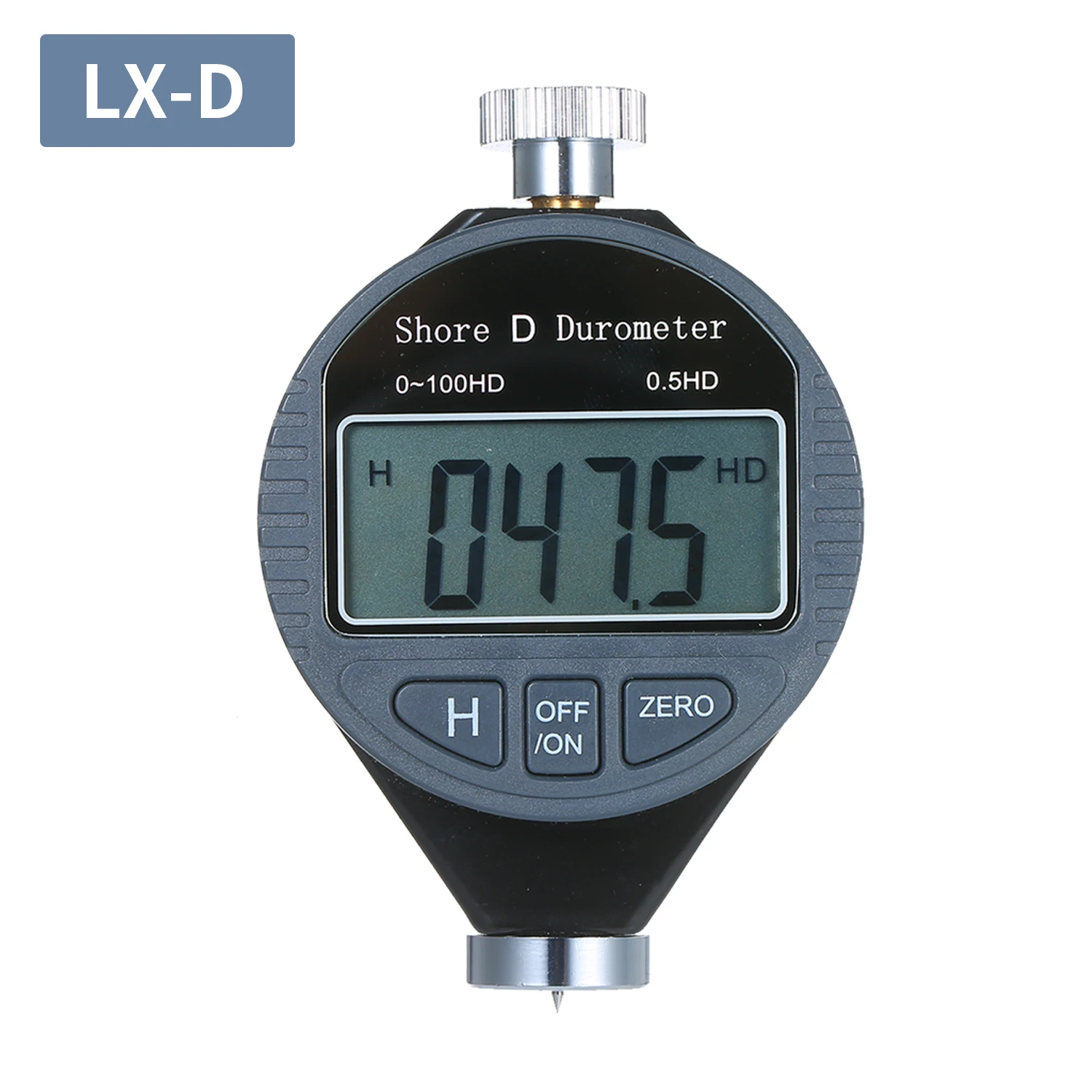 LX-D Цифровой дюрометр твердости Shore, тестер твердости Shore 0-100HA/HC/HD для пластика, кожи, резины, мульти-смолы - Цвет: LX-D