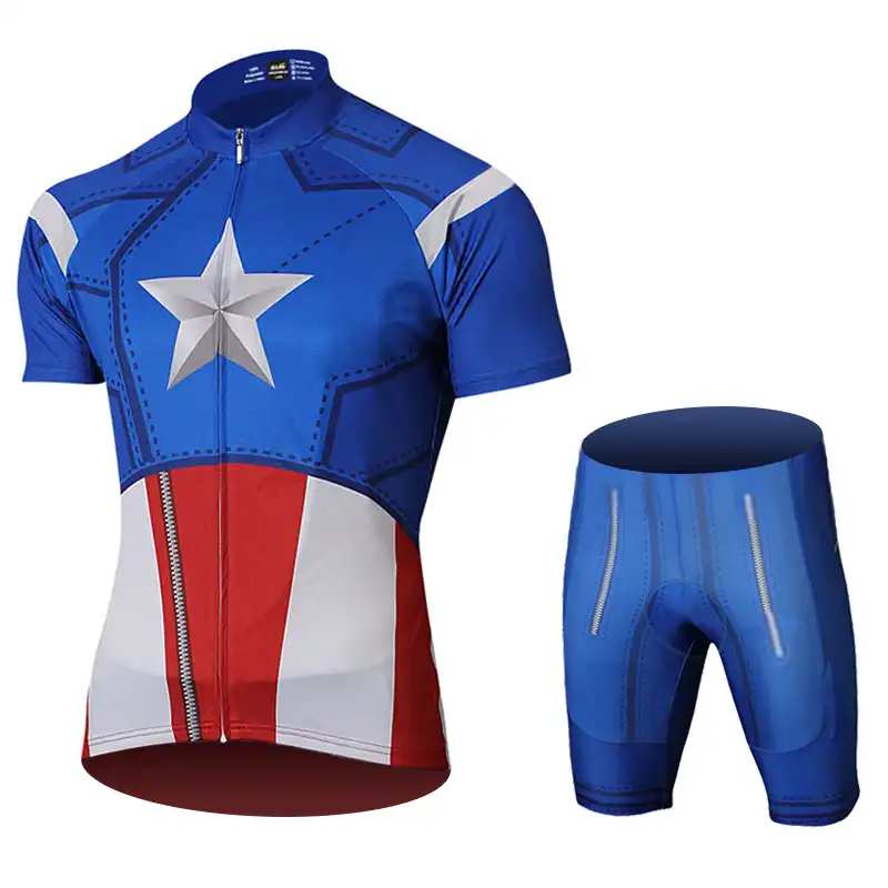 marvel bike jersey