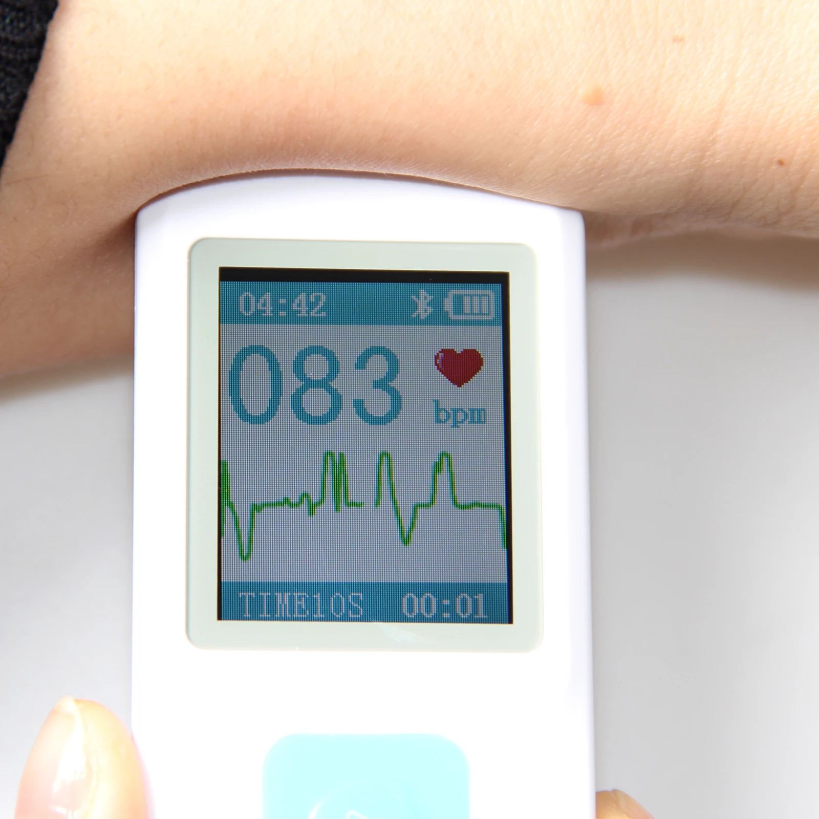 Handheld Portable ECG EKG Machine Heart Beat Monitor LCD USB Bluetooth + Free Software
