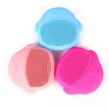 Силиконовая Очищающая щетка для лица контроль масла удалить угри усадка пор электрическая Очищающая щетка новое поступление