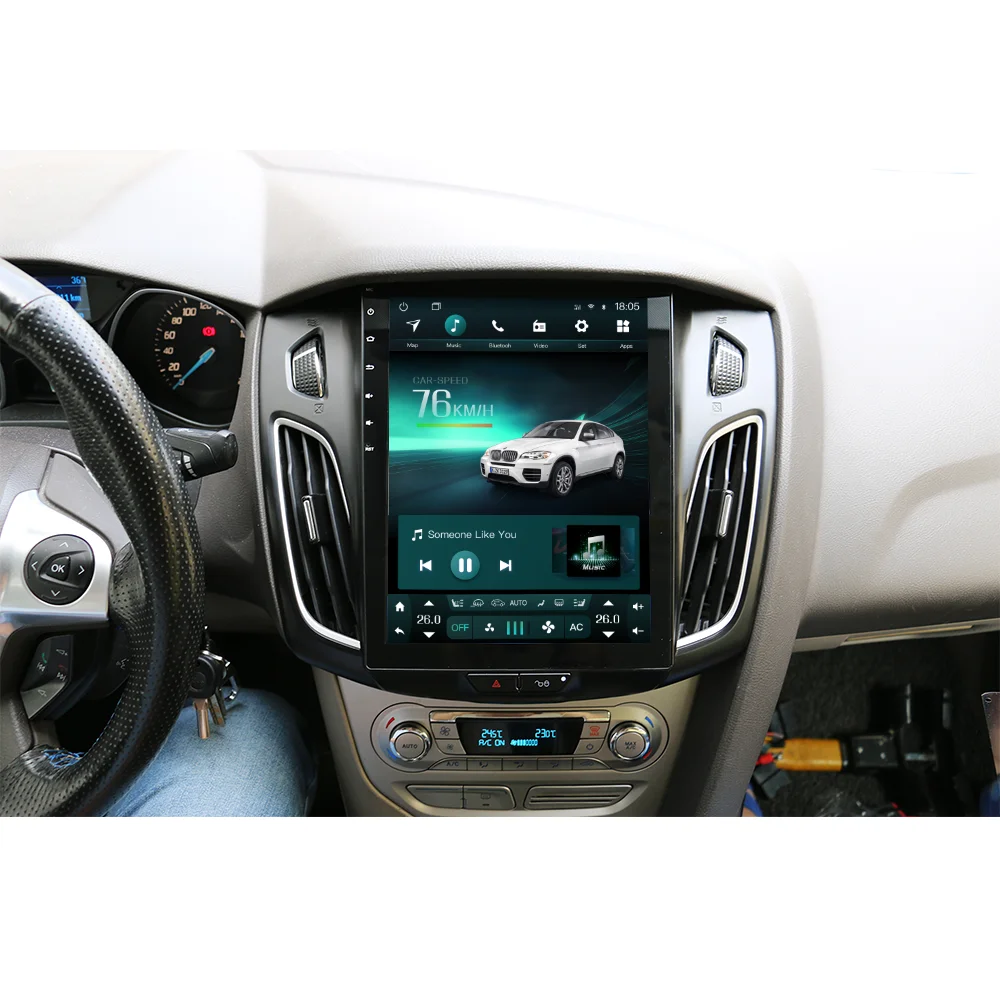 Мультимедийный видеоплеер навигация gps android 10 авто радио tesla экран ford focus 3 mk3 pantalla