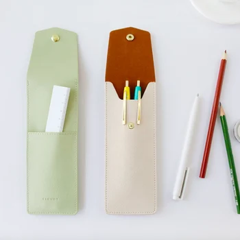 

Hot Pu Pencil Case Mesh Cute Bag For Kids Girls Gift Office School Supplies Kawaii Stationery Pencil case Student Office Supply