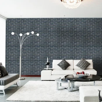 

0.42*10M Faux Brick Printed Wallpaper Stickers Easily Removable Waterproof Stick Paper