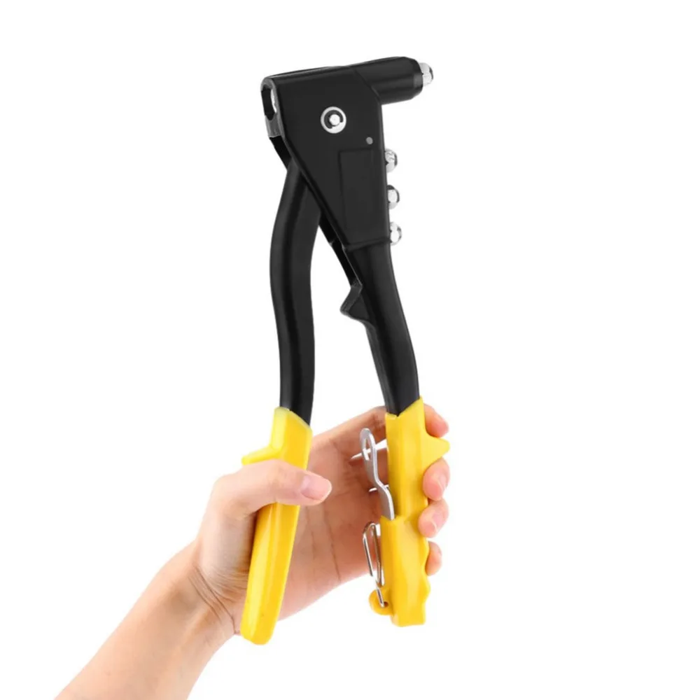 

Universal Heavy Duty 2-Way Hand Riveter Manual Pop Rivet Gun Riveting Pull Cap Gun Rivet Household Hand Tool