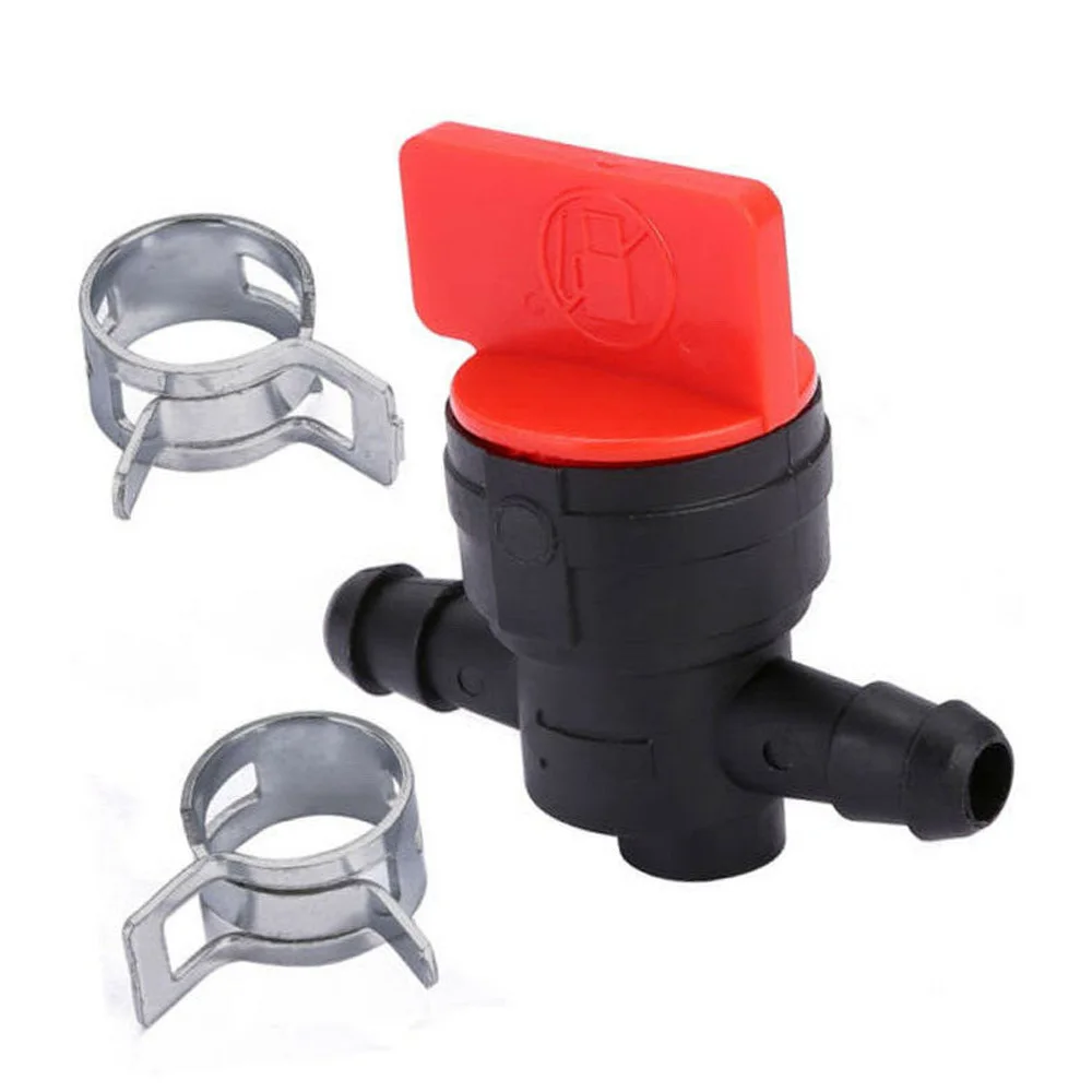 Lawn Mower Fuel Line Parts Shut Off Valves Hose Clamp For Briggs&Stratton Engine