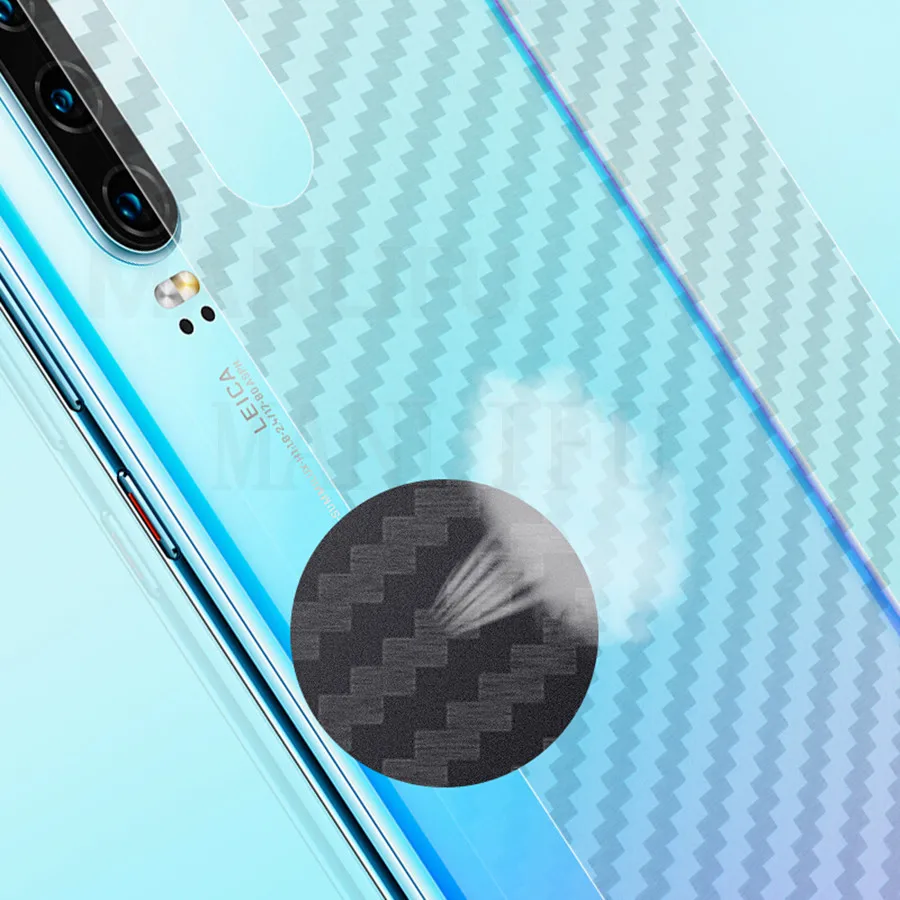 5 шт. защитная пленка на заднюю панель с полным покрытием для Huawei Y9 2019 Y7 Prime Y6 3D