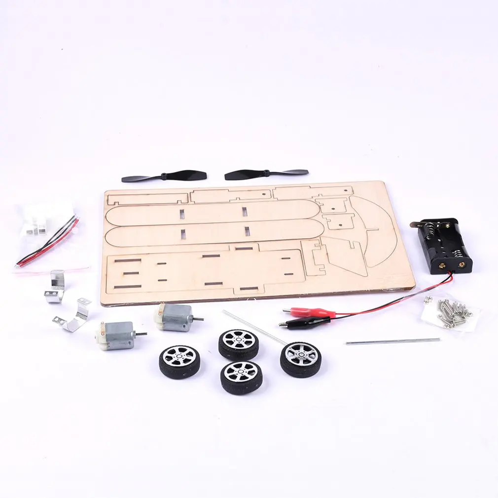 

Science And Technology Small Production Diy Gliding Aircraft Children's Manual Science Invention Materials Package