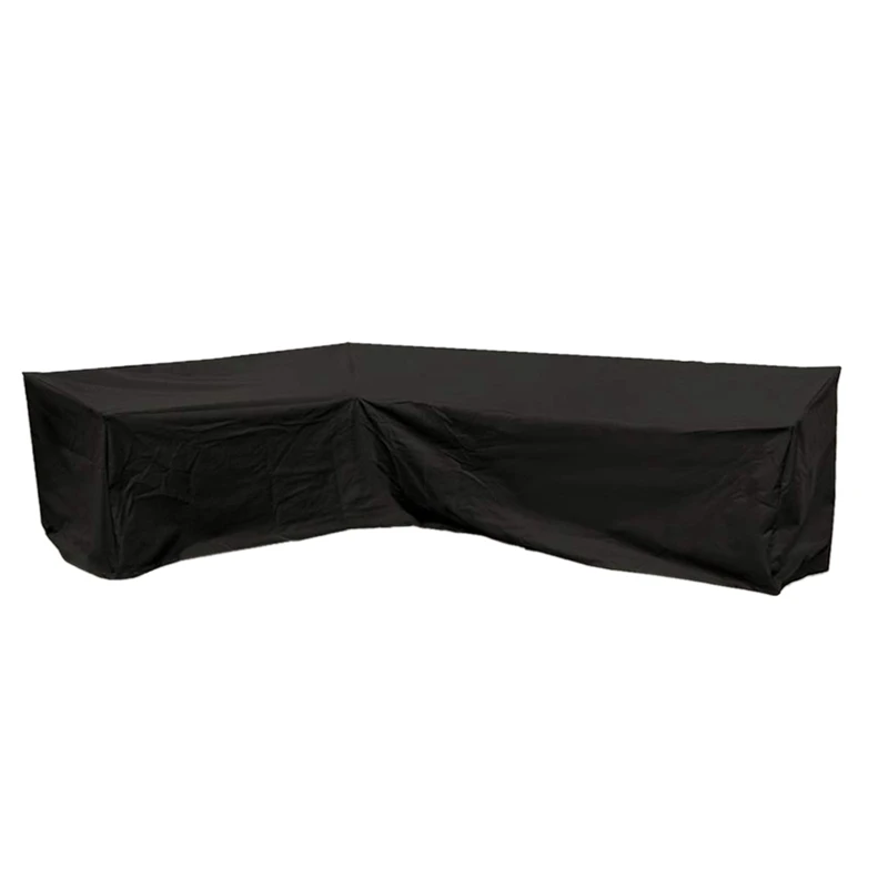 Capa com Impermeável e Dustproof para Mover Forma Capa Pátio Sofá Mobiliário ou Protetor Solar Preto l Mod. 106260
