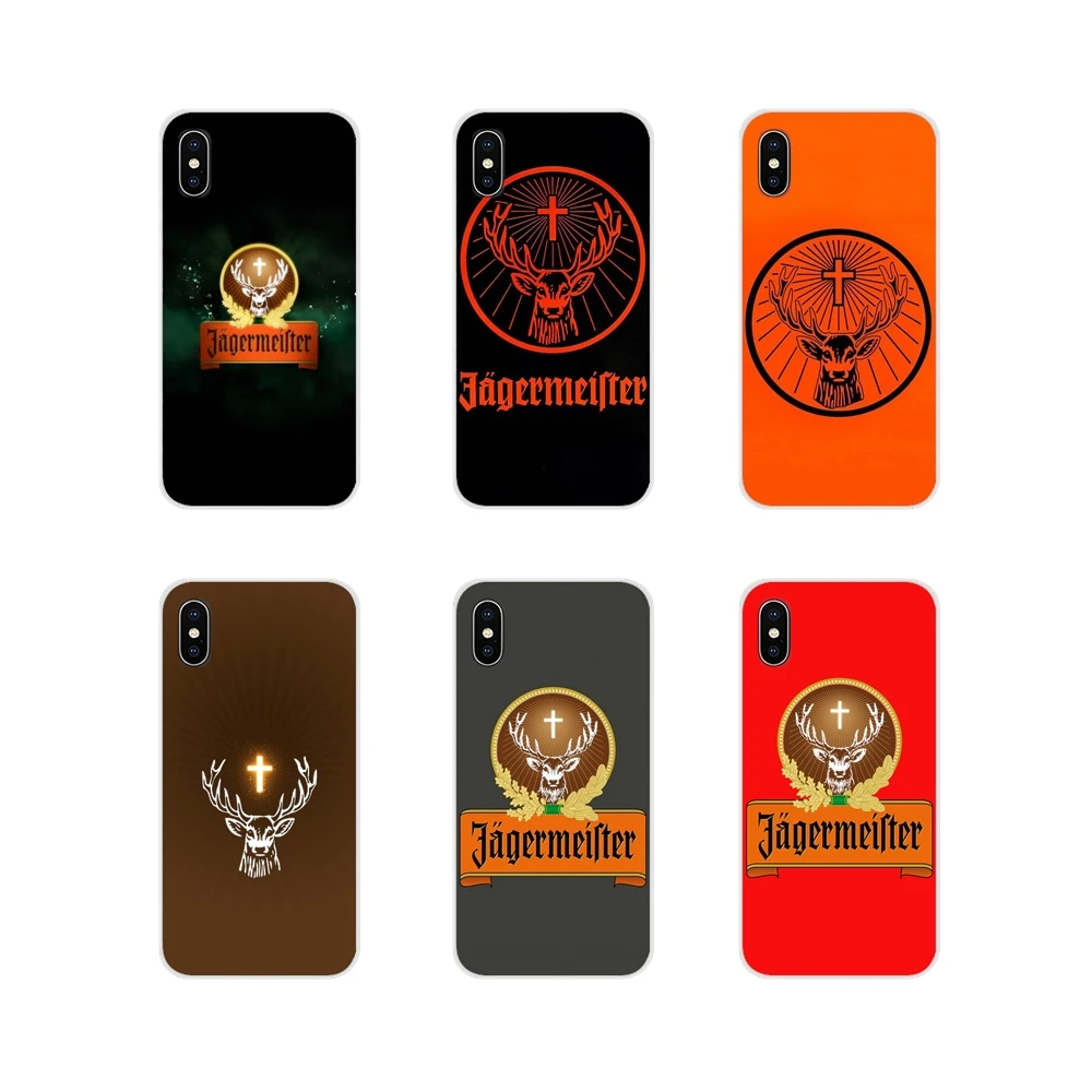 Fashion Jagermeister Logo Deer For Apple iPhone X XR XS 11Pro MAX 4S 5S 5C SE 6S 7 8 Plus ipod touch 5 6 Mobile Phone Shell Case | Мобильные