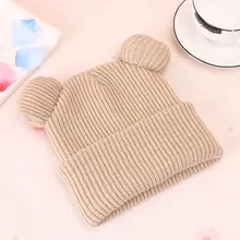 Женские плетеные вязаные шапки, женские зимние шапки, шапки для женщин, милые вязаные шапки с ушками дьявола