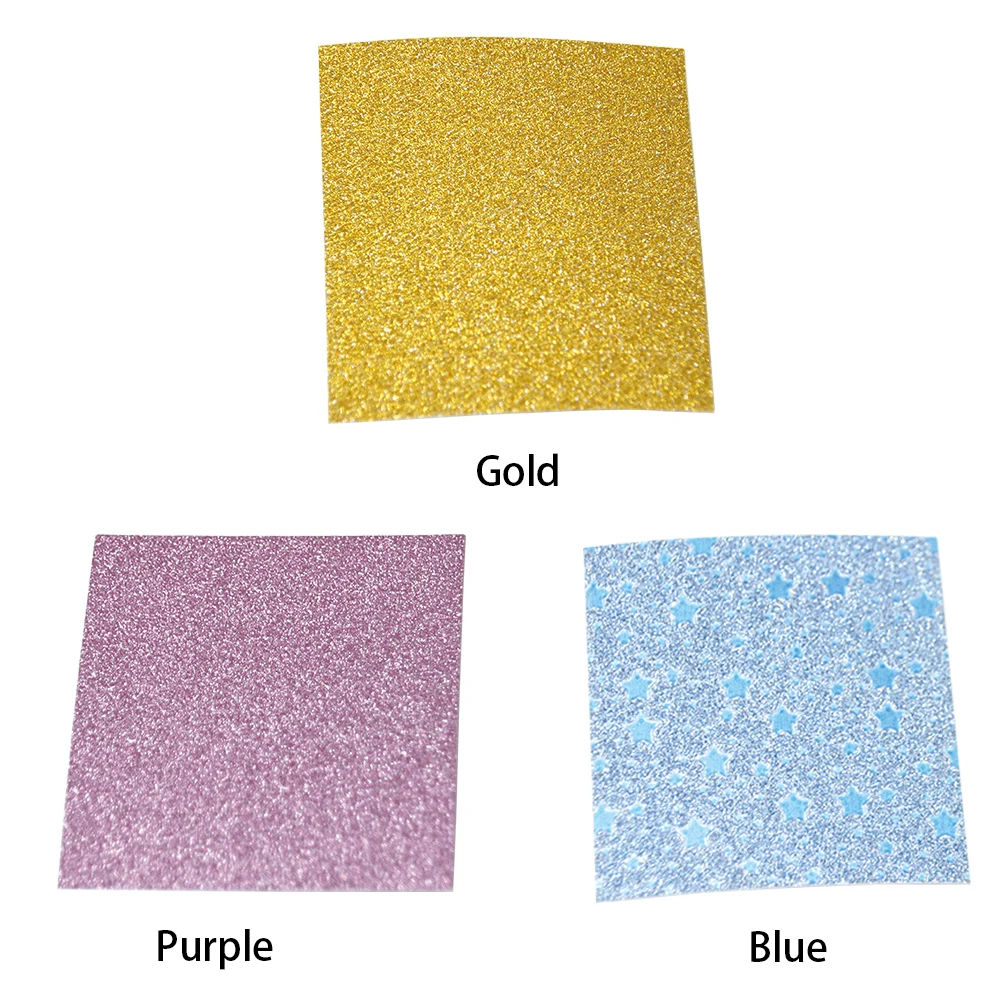 50pcs Internal Background Craft Glitter Paper Packaging Accessories Sliding Case Scrapbooking Inside Multipurpose Luxury Card