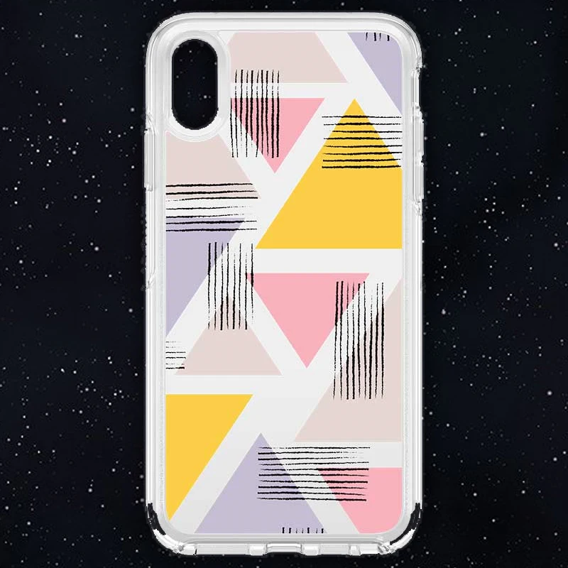 Symmetrie Series чехол для iphone xs max Easy Breezy/прозрачный цветок лист шаблон противоударный для iphone 7 6 8 plus Модный чехол