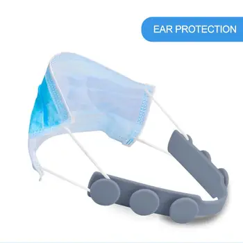 

4pcs Mask Hook Prevent Ear-pulling Adjustable Mask Rope Extension Buckle TPU Mask Buckle Anti-skid Drop Anti-Hole Ear Hot Sale